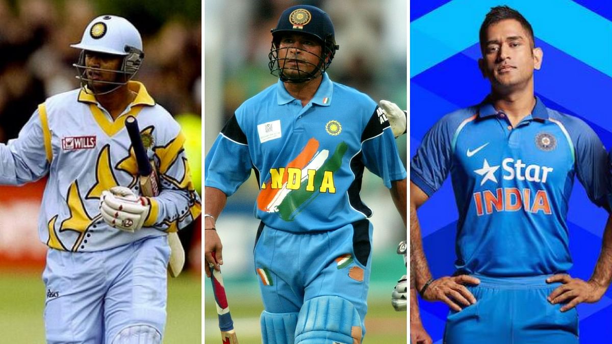 In Pictures Evolution of India’s Cricket Jersey from 1985 to 2017